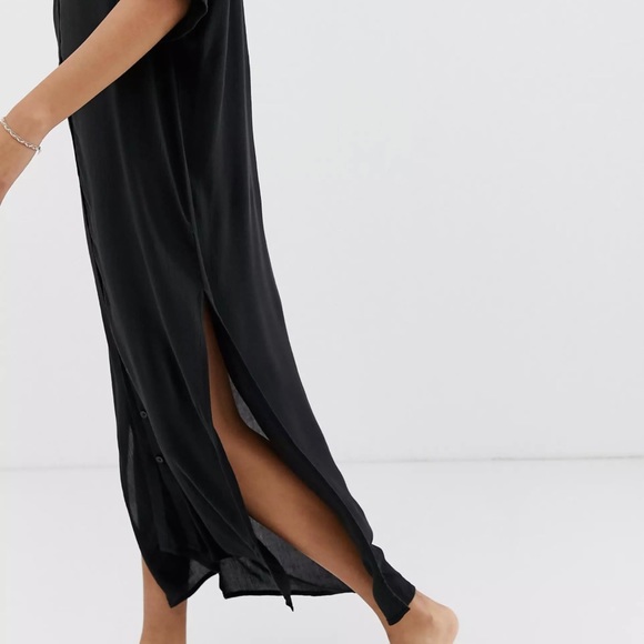 NWT Amuse Society Black Tranquilo Dress - Picture 4 of 8